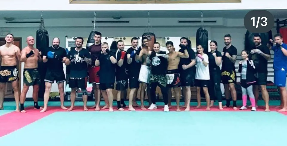 Trénink thajského boxu